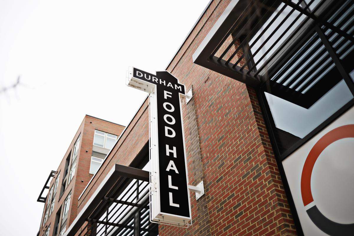 Located in downtown Durham, the long-awaited Durham Food Hall opened up in the middle of the coronavirus pandemic. With touchless transactions, sanitation stations, the food hall prepares to hold on.