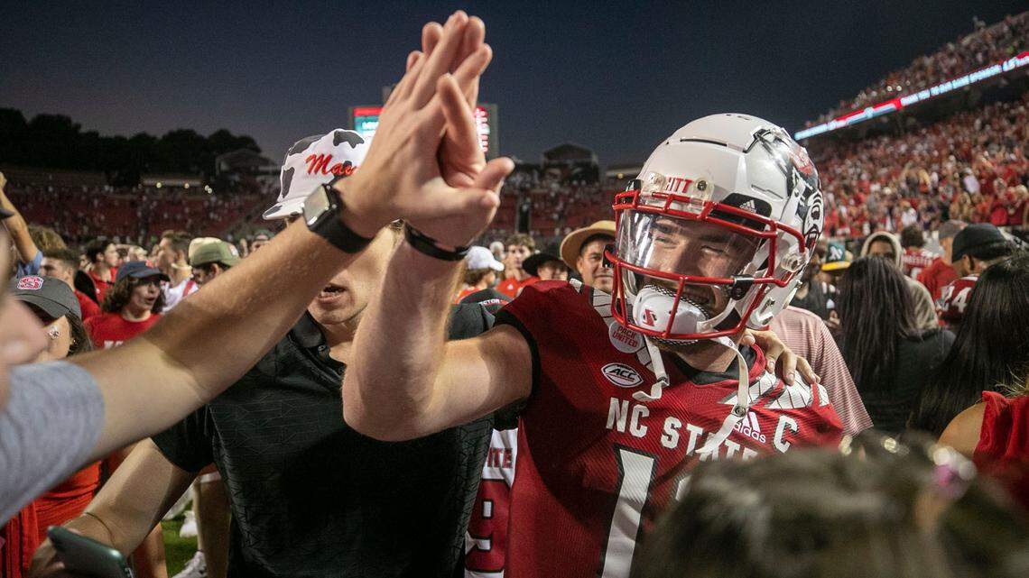 Tar Heels out, welcome back for Wolfpack, in my Week 4 Top 25 AP ballot
