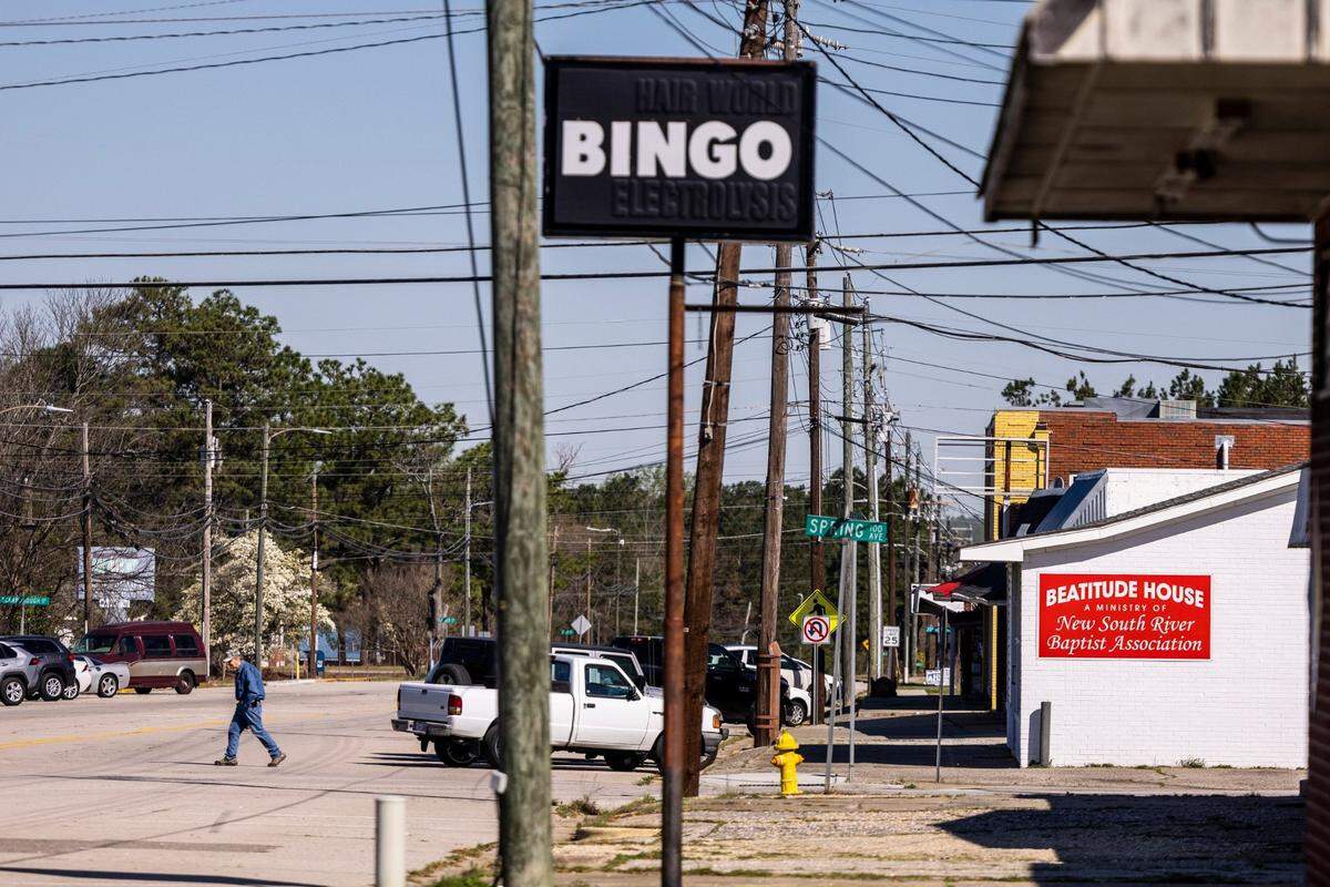 A scene along Main Street in the town of Spring Lake, Friday March 25, 2022. Spring Lake is missing nearly $500,000 after hiring a finance director with personal bankruptcies, tax liens and no resume.