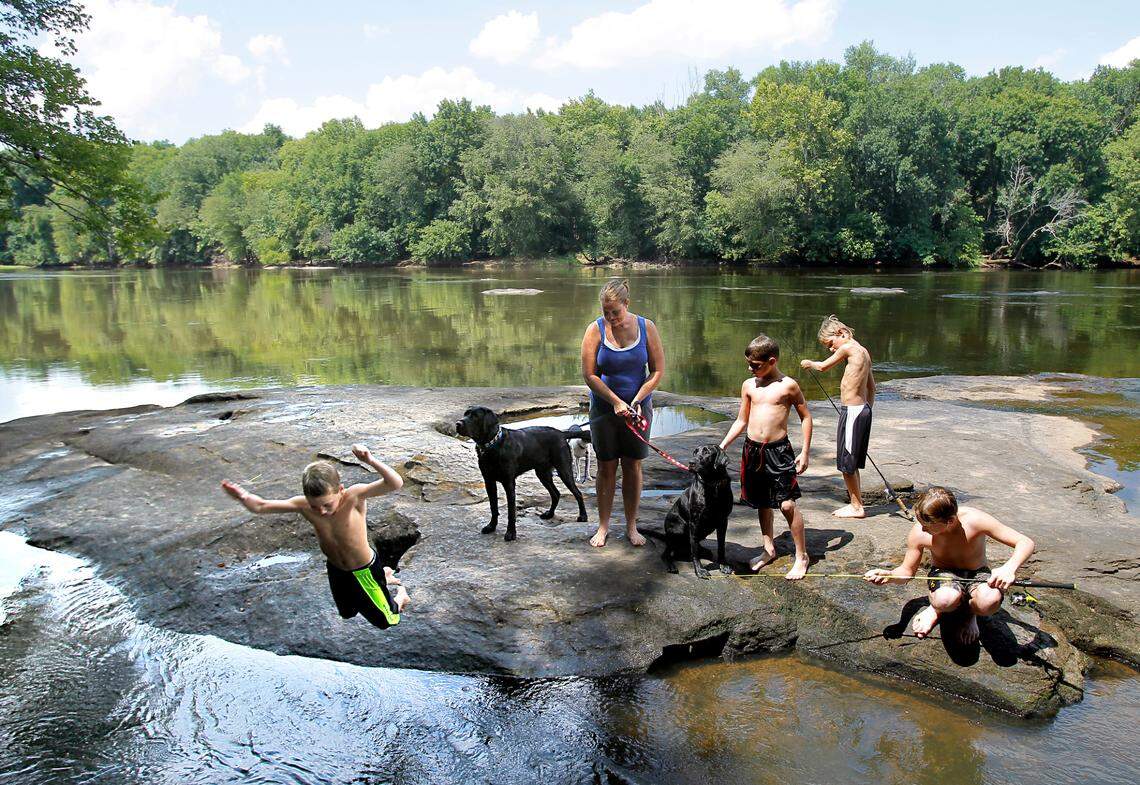 Since the outbreak of COVID-19, some units of the N.C. State Parks system have been turning away people to prevent overcrowding, especially during peak weekend hours. That includes Raven Rock, photographed in July 2014, in Lillington.