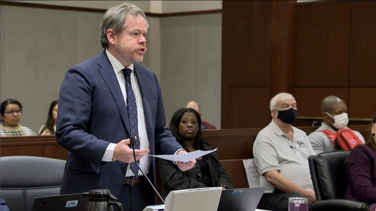 Assistant District Attorney Patrick Latour provides a detailed account of the mass shooting.
