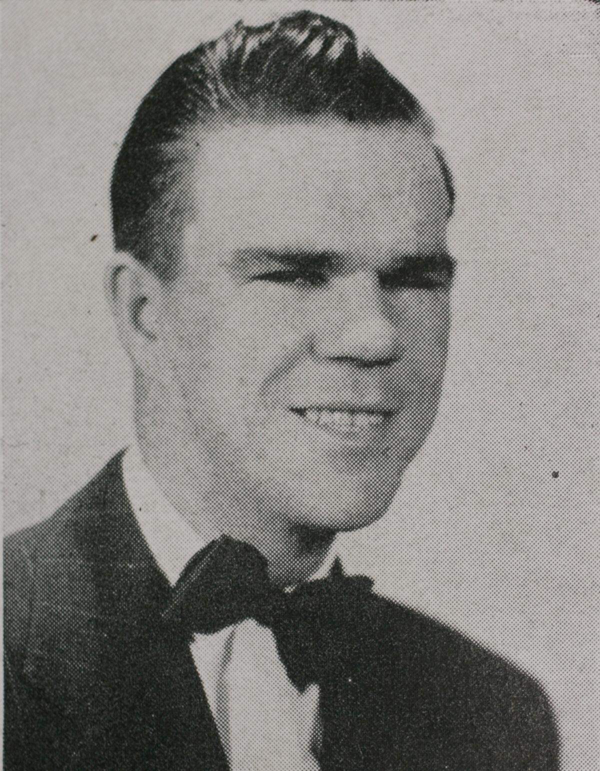 A.C. Snow in 1948 when he was a student at Mars Hill College.
