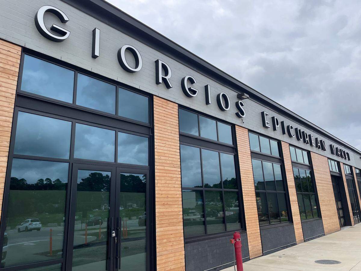 Giorgios Epicurean Market, a cafe and market, will open summer 2024 in Raleigh’s East End.