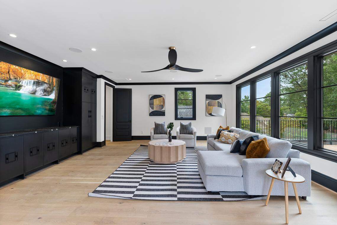 This 5-bed, 8-bath house is listed for $5 million in North Ridge, Raleigh.