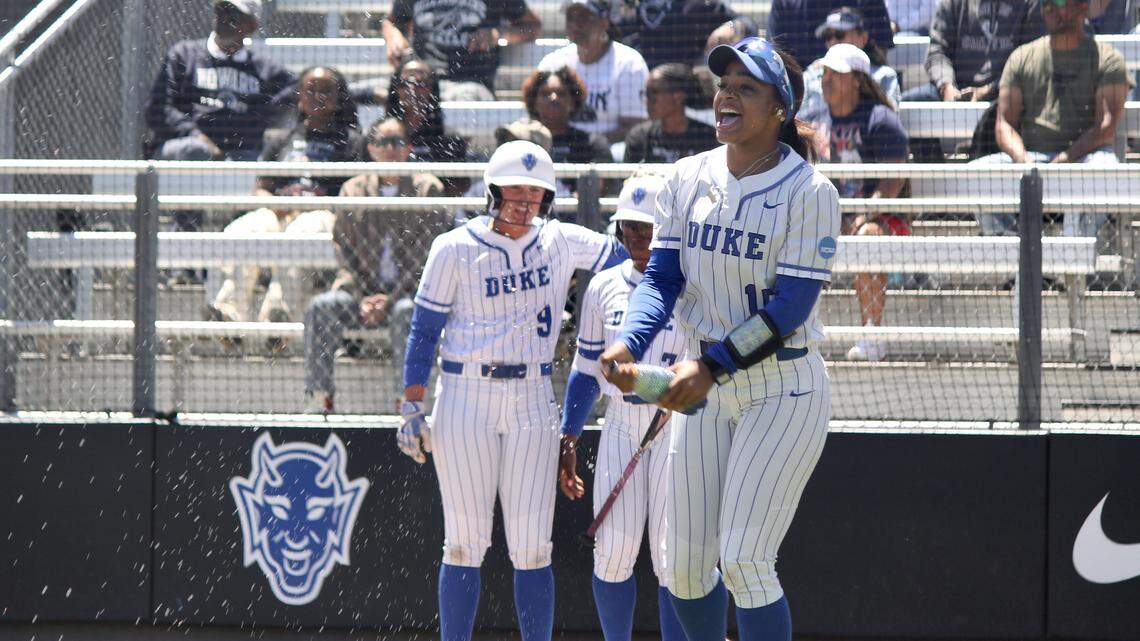 Duke softball peppers Howard with home runs in NCAA Tournament regional win