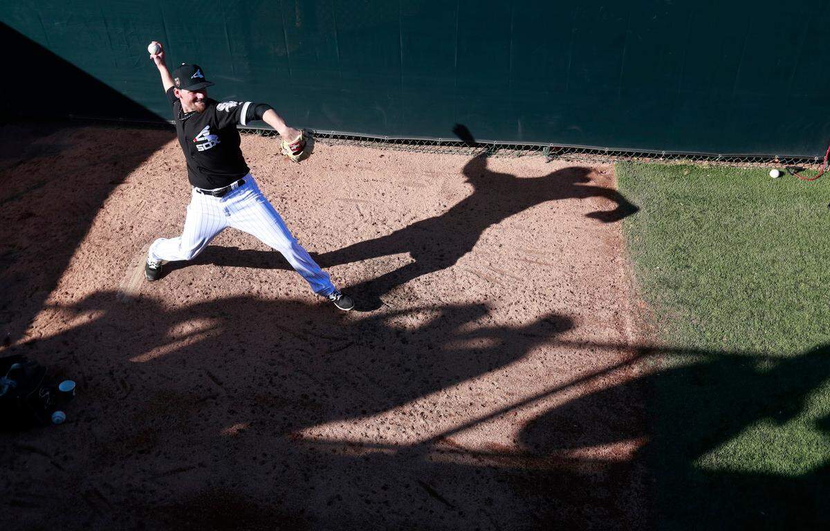 Chicago White Sox relief pitcher Danny Farquhar was taken to a hospital after he passed out in the dugout in the sixth inning of Chicago's 10-0 loss on Friday, creating a scary scene as he was helped by medical professionals and the rest of the White Sox.