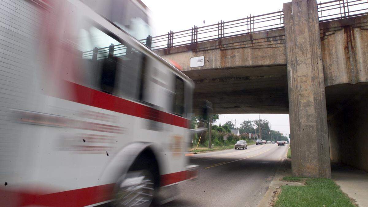This photo of the CSX railroad bridge over Williams Street in Apex was taken in 2001, but the scene hasn’t changed much since then. The Seaboard Air Line Railroad built the bridge in 1939. The N.C. Department of Transportation plans to replace it as part of larger project to widen N.C. 55 through Apex.