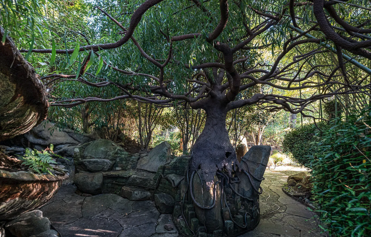 A look inside the “Uncommon Garden” at 107 Silo Dr. in Chapel Hill. The house is currently listed for $1.7 million.