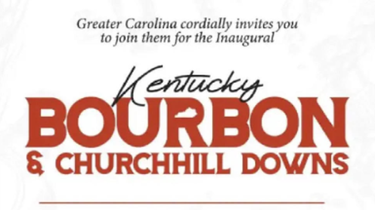 A screen grab of an invitation from Greater Carolina