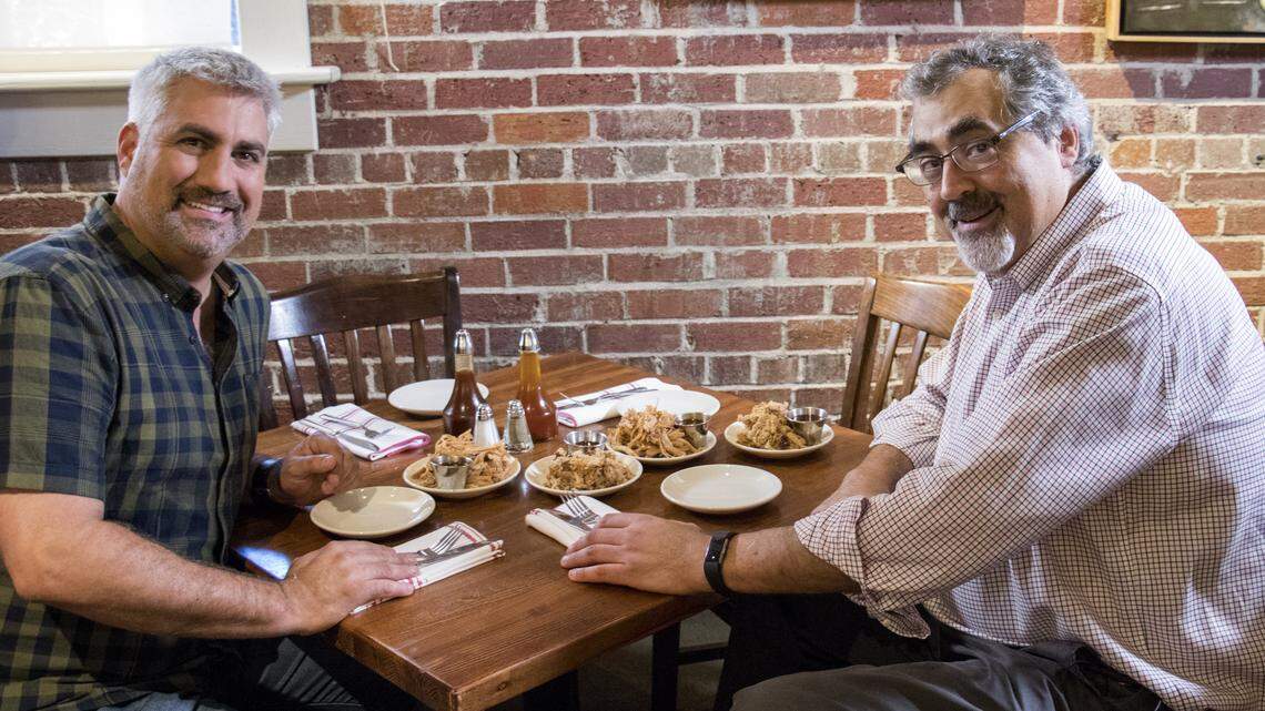 "American Idol" winner Taylor Hicks hosts the food and travel show "State Plate" on the INSP network.  An episode featuring North Carolina food airs Monday, March 19, featuring The Pit Authentic Barbecue and owner Greg Hatem.