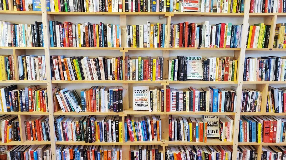 A display of books at So&So Books in Raleigh. Jason DeBruyn/WUNC
