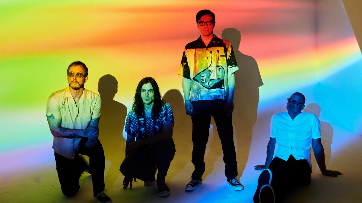 Weezer is co-headlining with The Pixies.