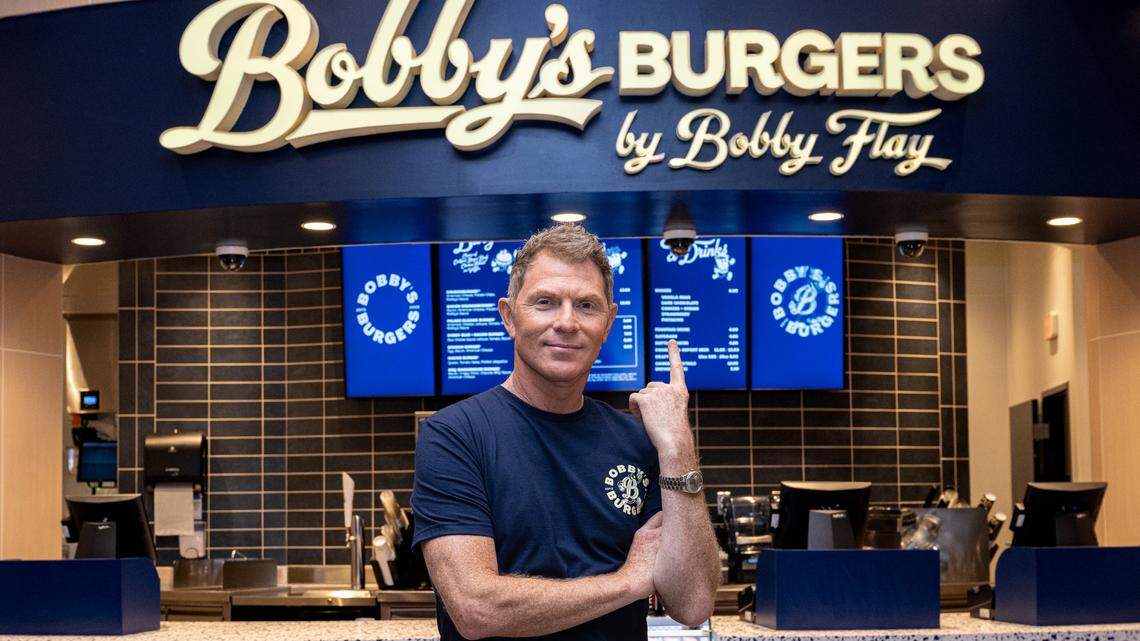 Celebrity chef Bobby Flay’s burger concept Bobby’s Burgers will open in RDU’s Terminal 2 next year.