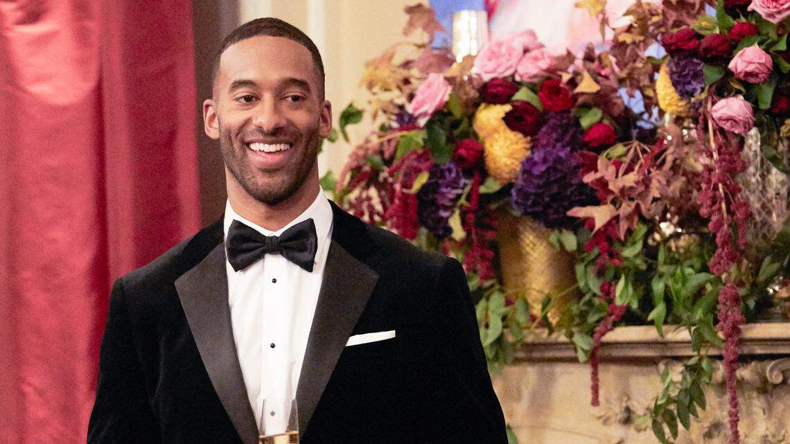 Raleigh native Matt James in the season premiere of “The Bachelor” on ABC, which aired Monday, Jan. 4, 2021.