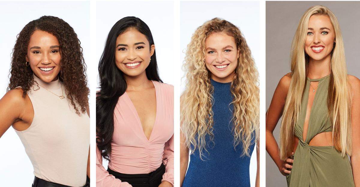 From left: Pieper, Jessenia and MJ from Season 25 of “The Bachelor,” and Heather from Season 23 of “The Bachelor.”