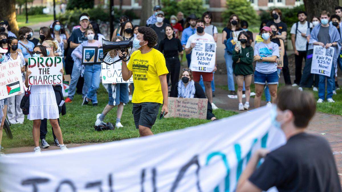 As students return to UNC-Chapel Hill for fall semester, so do pro-Palestinian protests