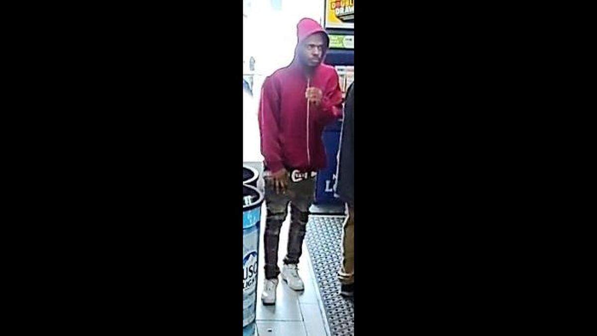 Police are looking for a man they say was in a car that left the scene of a Durham shooting.