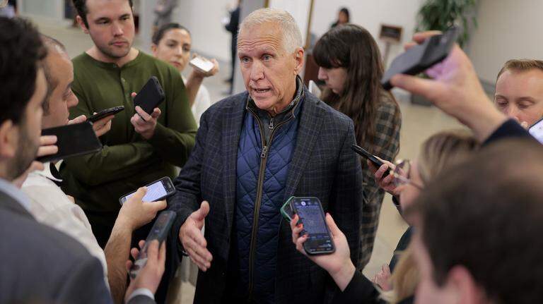 Thom Tillis, Michael Whatley take different stances on ‘anti-weaponization’ fund
