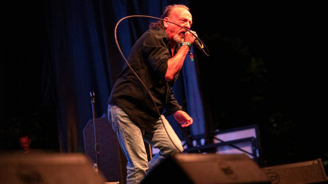 Jesus Lizard performs at at Moore Square in Raleigh during the Hopscotch Music Festival on Saturday, Sept. 7, 2024.