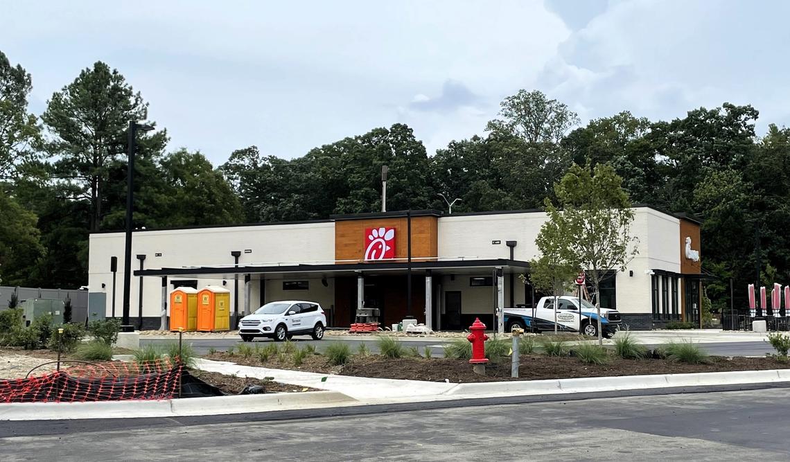 Chick-fil-A will open a second location with a drive-thru in Chapel Hill on Sept. 5, 2024, at University Place mall. The new restaurant, next to Fordham Boulevard, replaces a longtime K&W Cafeteria that was demolished earlier this year.