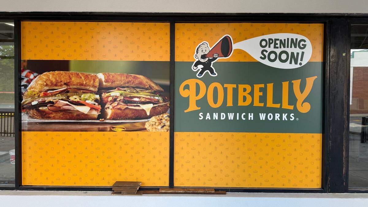 Potbelly Sandwich Works is opening a new location in Raleigh.