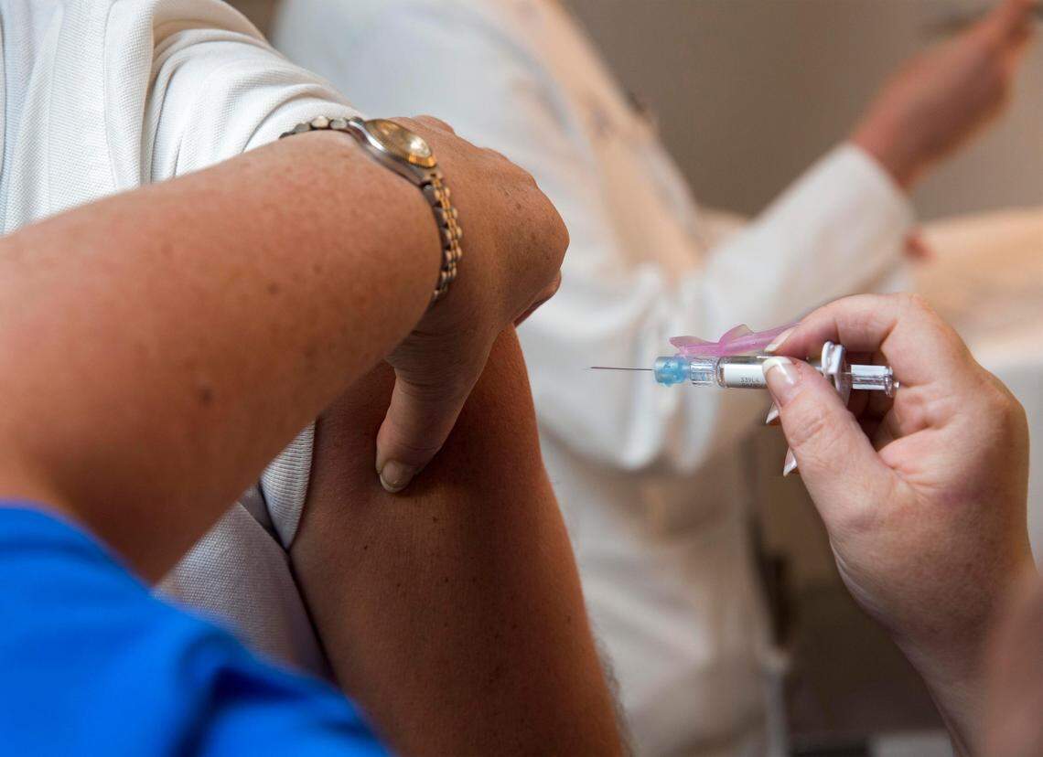 The influenza virus kills about 300,000 to 500,000 people worldwide every year.