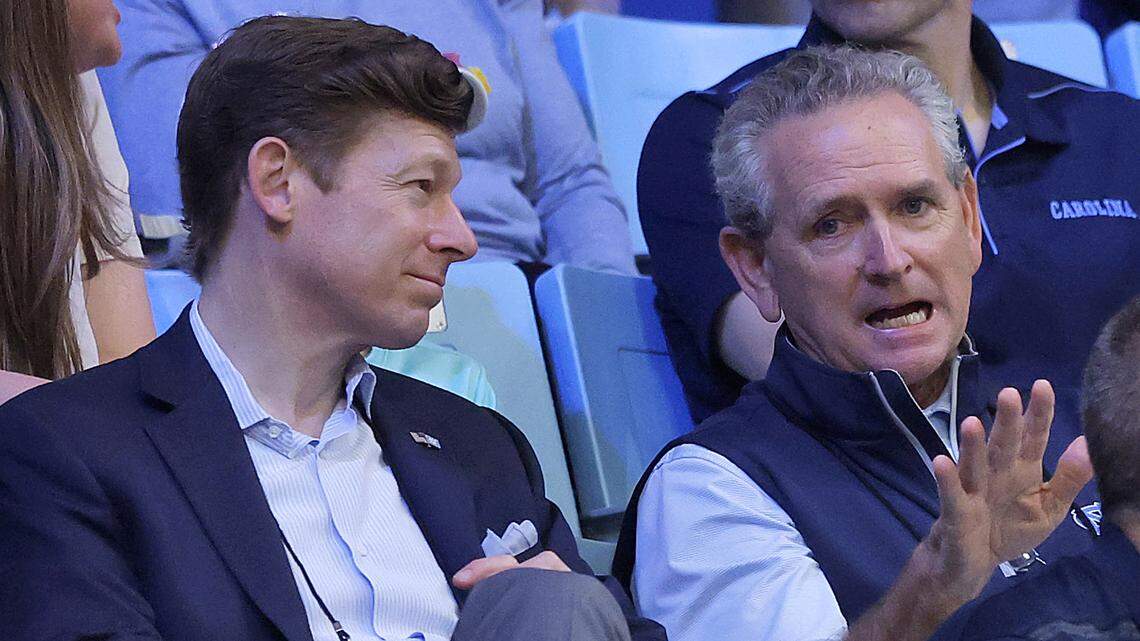 UNC Chancellor Lee Roberts deflects questions about basketball coaching search