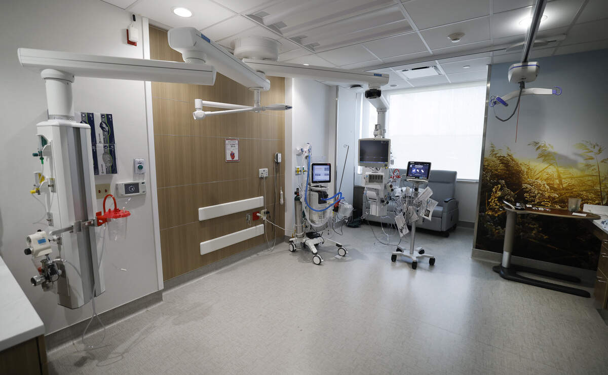 A new ICU room in the cardiovascular intensive care unit at WakeMed Raleigh, photographed Tuesday, June 9, 2026.
