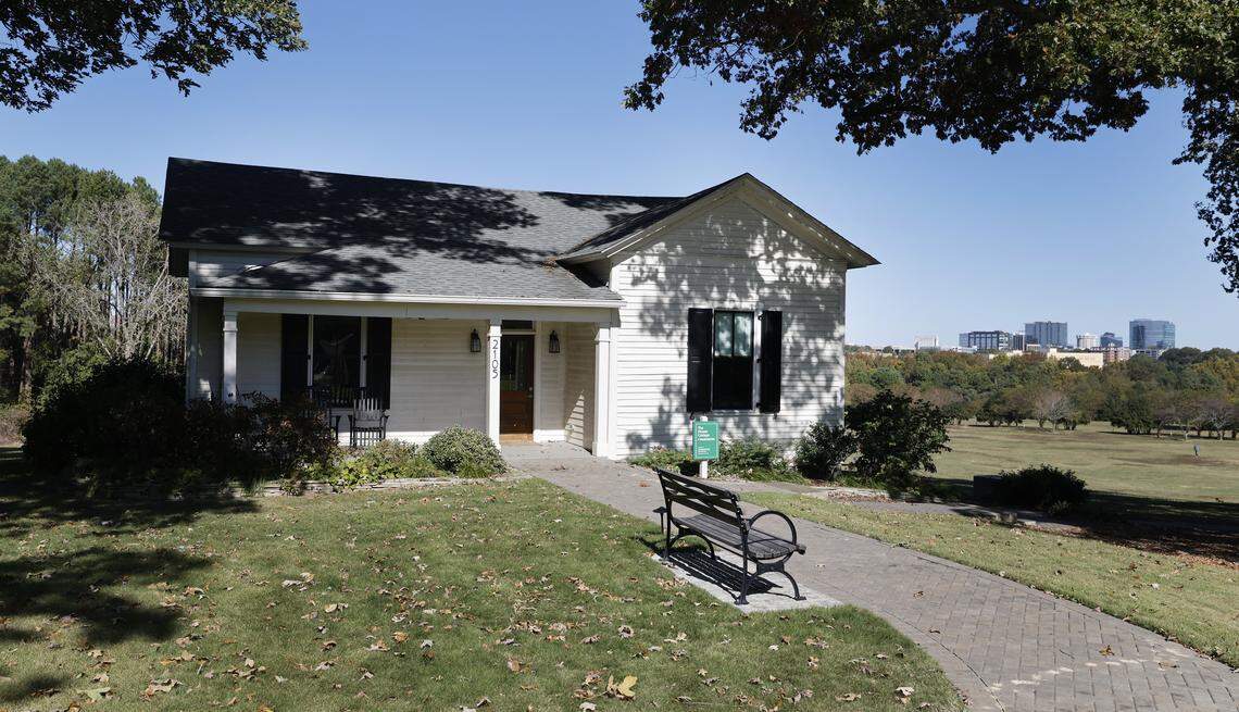 Flowers Cottage on Umstead Drive in Dix Park could be renovated into a coffee shop.