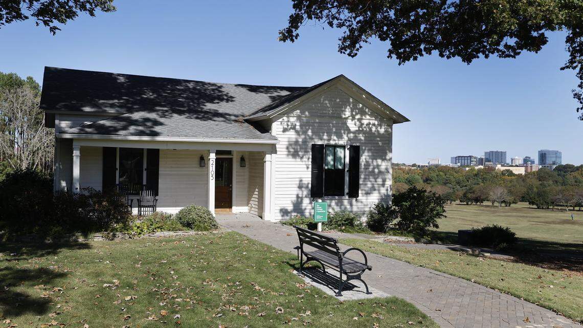 Dix Park’s Flowers Cottage will be remodeled into a coffee shop and bar. 