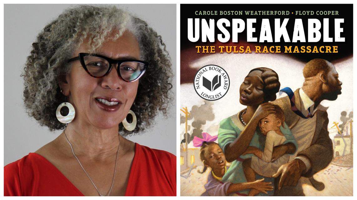 Carole Boston Weatherford is the author of dozens of children’s books, including the award-winning illustrated children’s book, “Unspeakable: The Tulsa Race Massacre.”