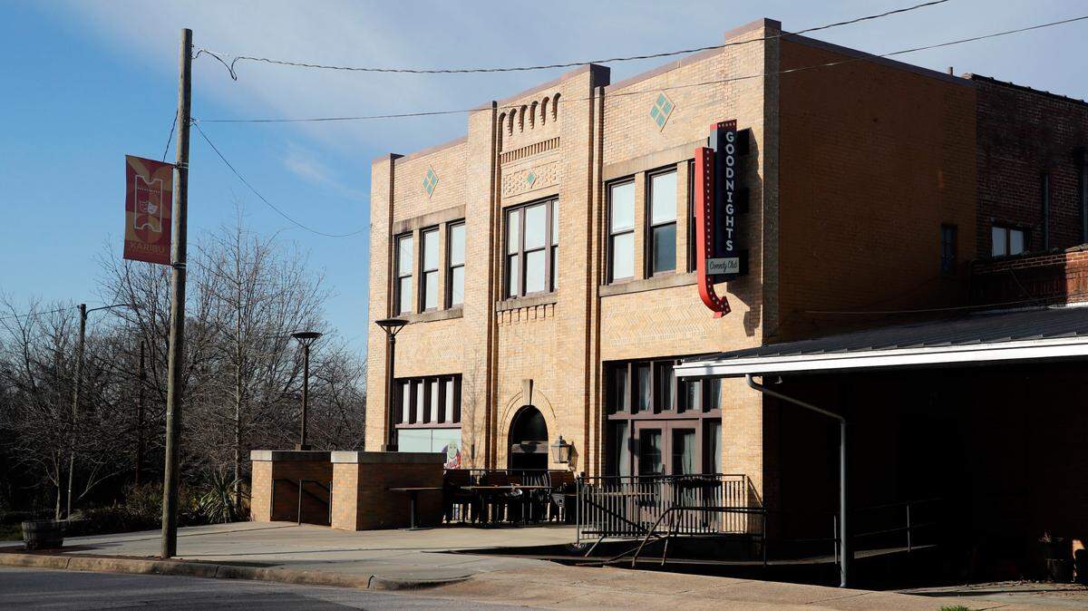 Goodnights Comedy Club at 861 W. Morgan Street in Raleigh, N.C., photographed Wednesday, February 17, 2021.