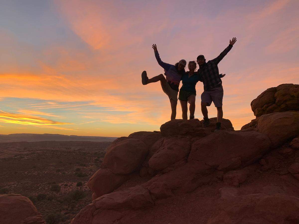 The Agasi children, from left to right, Geffen, Maytal and Ziv, have raised thousands of dollars in support of mental health causes in honor of their father Sarig, a pioneering Raleigh chef who took his life in 2017.