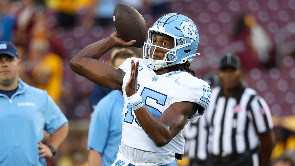 With QB Max Johnson out for the season, Tar Heels turn to Conner Harrell to be ‘the guy’