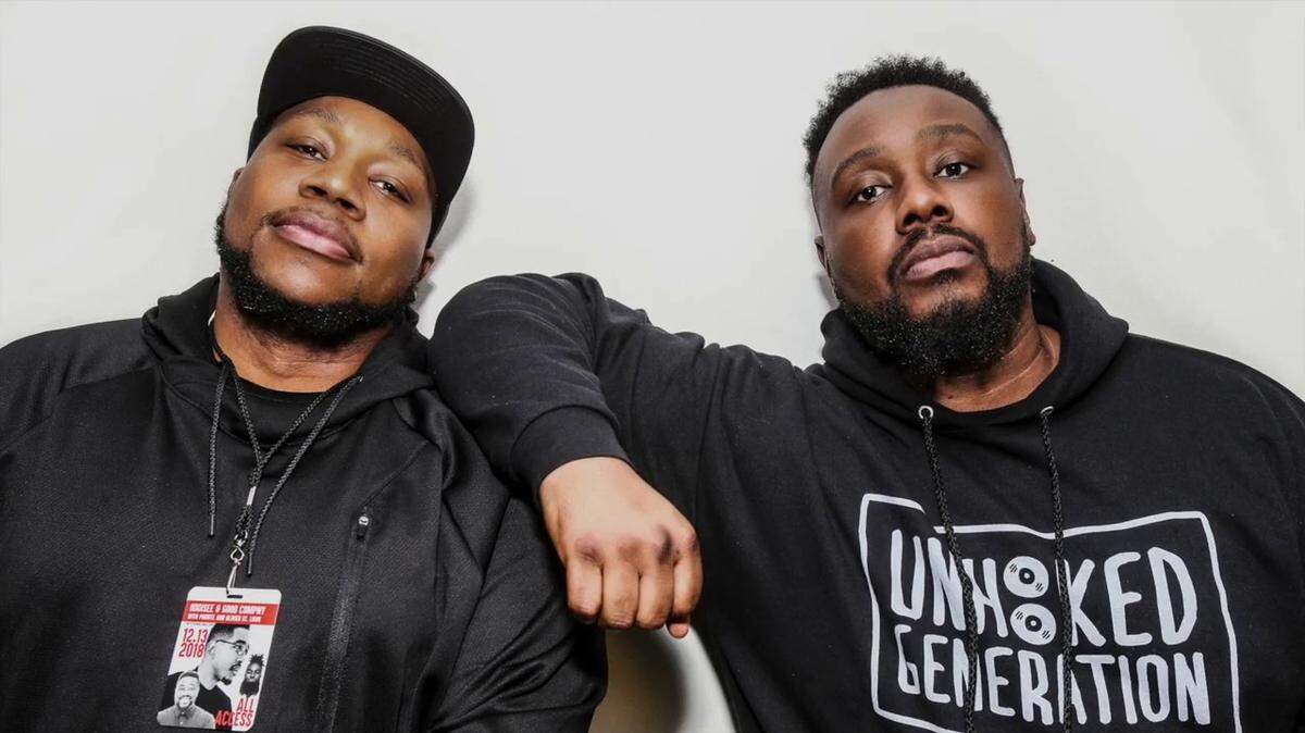 Little Brother, the NC hip-hop group, with Thomas “Big Pooh” Jones, left, and Phonte Coleman. The group formed as a trio with 9th Wonder on production in 2001. Big Pooh and Phonte will perform at Hopscotch Music Festival in 2019, their first Raleigh show since 2010.