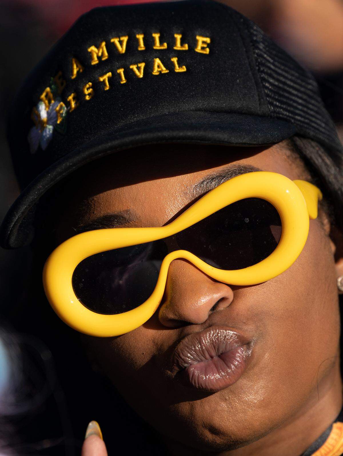 After a cloudy start early Saturday, fans at the Dreamville Festival were bathed in sunlight in Raleigh, N.C., Sunday, April 2, 2023.