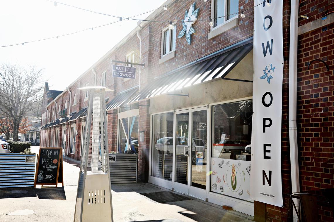 Chapel Hill’s Blue Dogwood Public Market is located at 306 W Franklin St.