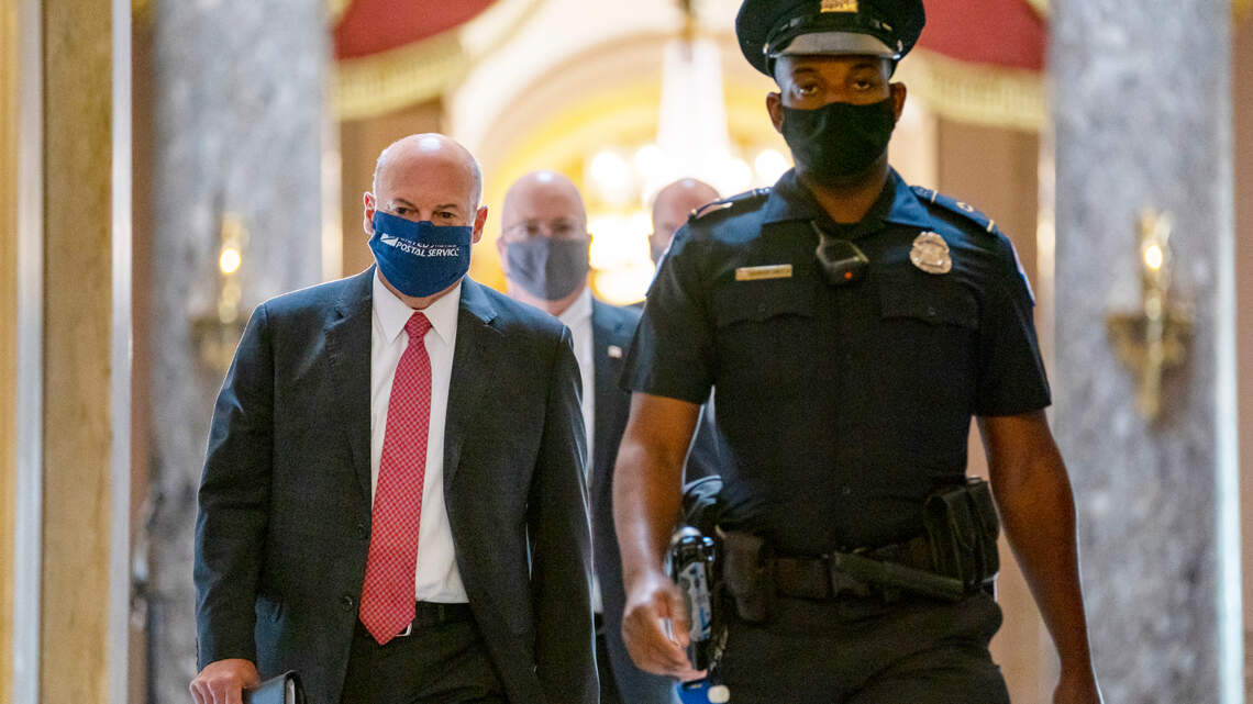 I carried the mail. Postmaster General DeJoy should be returned to sender.