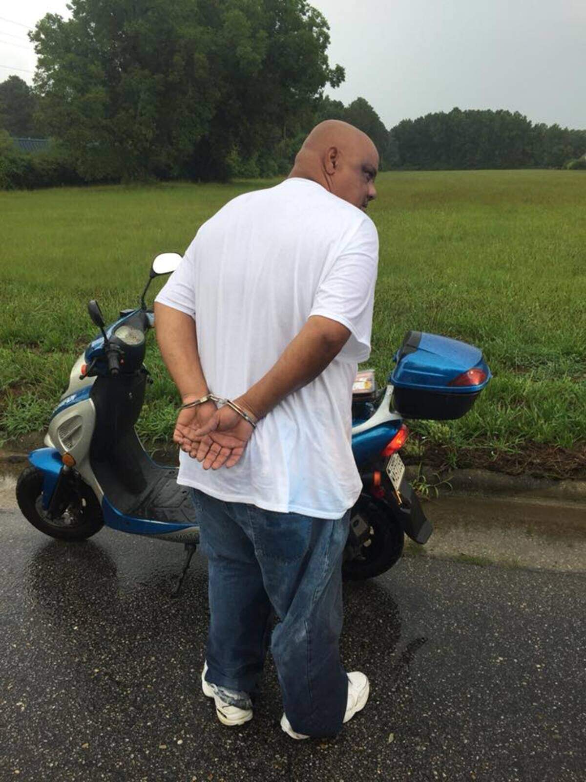 The man deputies say allegedly stole $100 in steaks from a Nashville, NC Walmart.