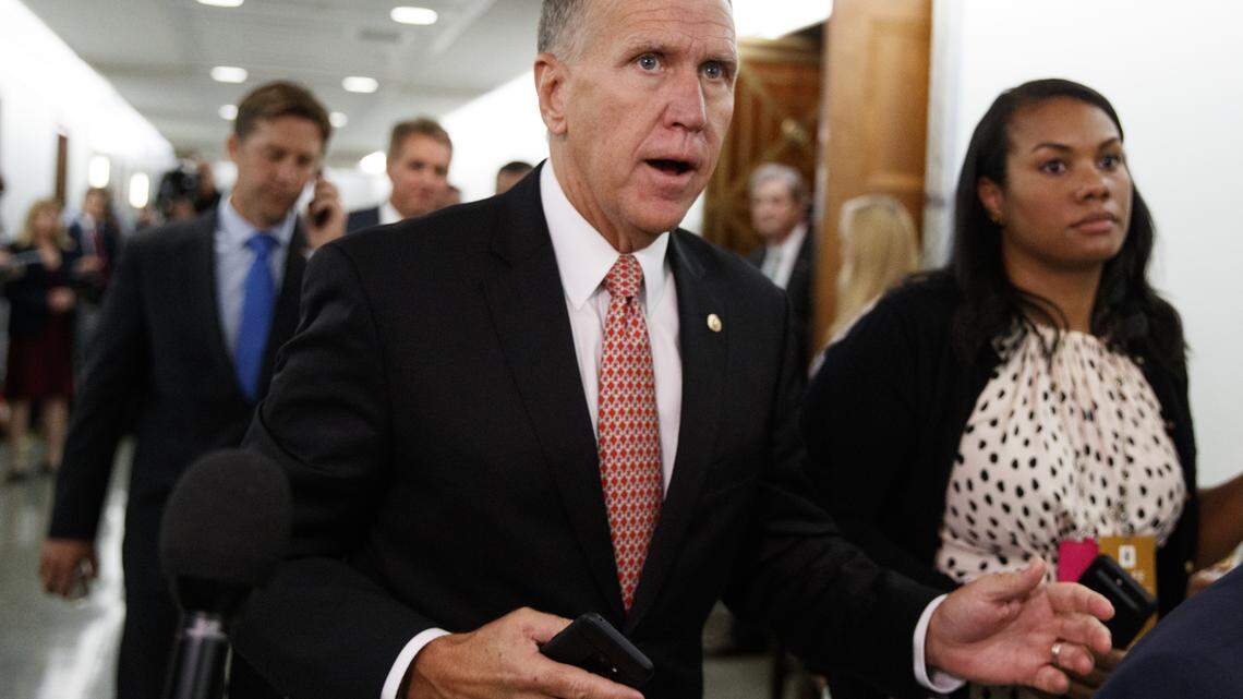 Tillis backs Trump on border enforcement. Why he won’t support emergency declaration.