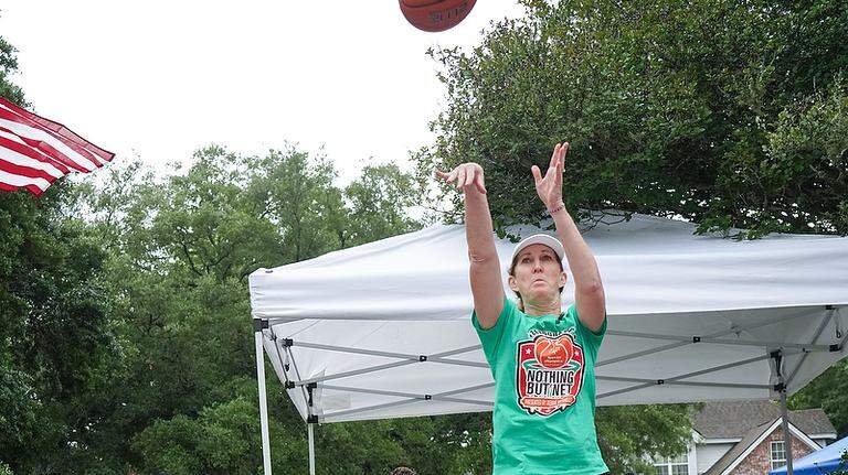 How one mother’s 24 hours of free throws raises big money for Special Olympics