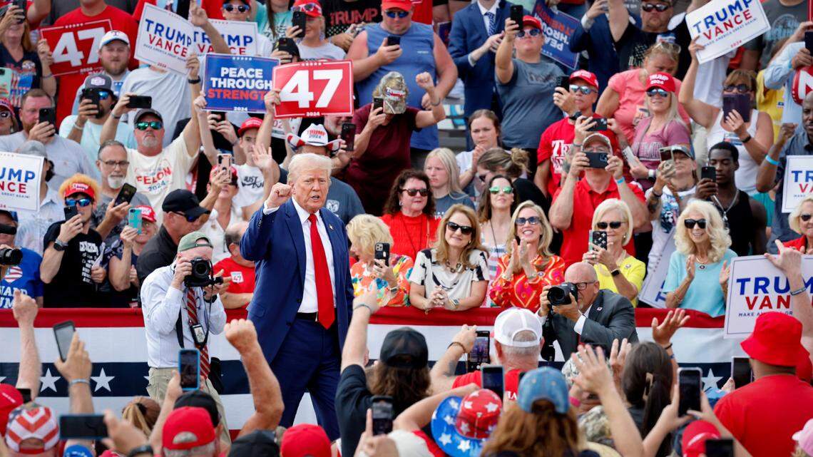 Donald Trump and JD Vance rally supporters in NC. Here’s what they said.