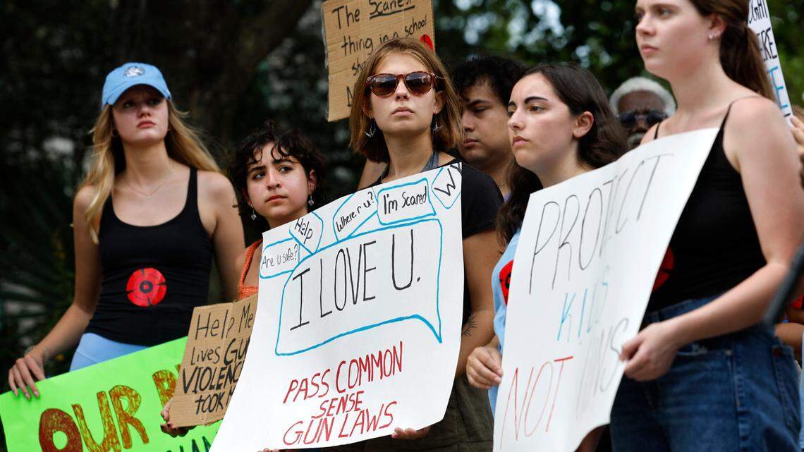 ‘Vote them out’: UNC students rail against NC lawmakers as they demand stricter gun laws