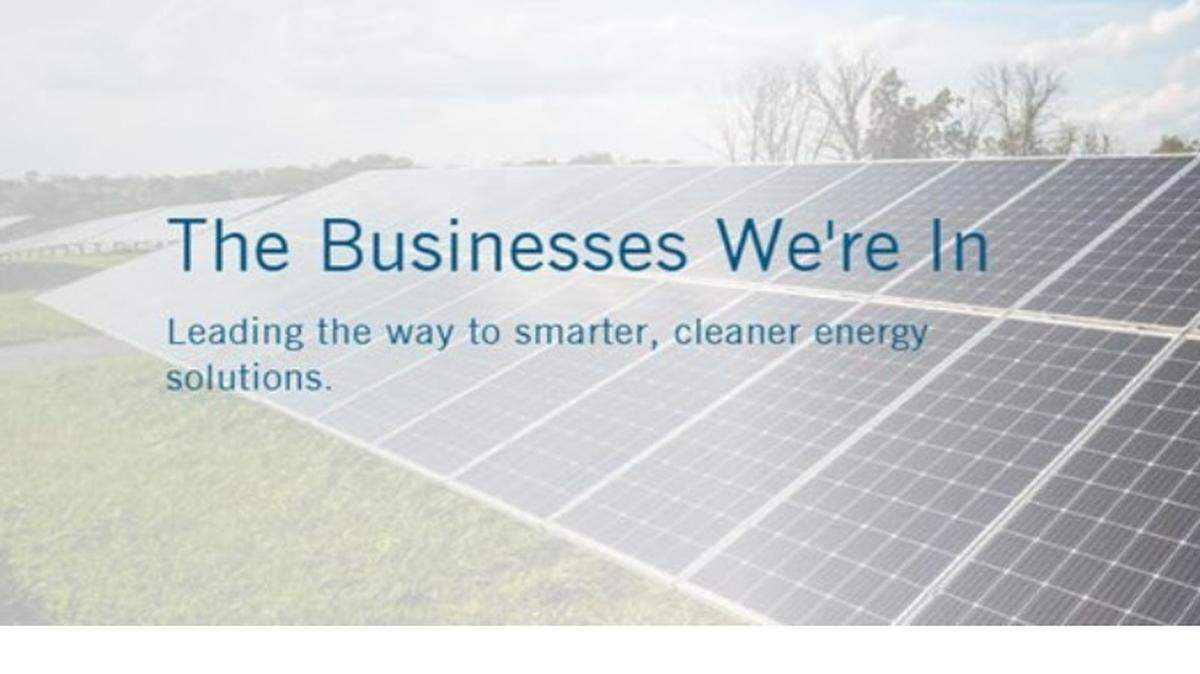 A lawsuit filed by the Town of Carrboro against Duke Energy alleging decades-long deception about greenhouse gas emissions includes this image of a header from Duke’s website. The suit alleges that the header creates a mistaken impression that Duke’s transition is much more aggressive than what the utility is actually proposing.