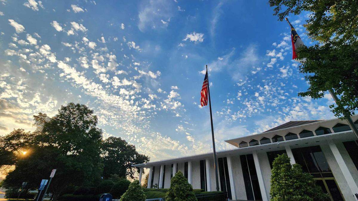 The North Carolina Legislative Building in downtown Raleigh, N.C., pictured on Tuesday evening, Sept. 6, 2023.