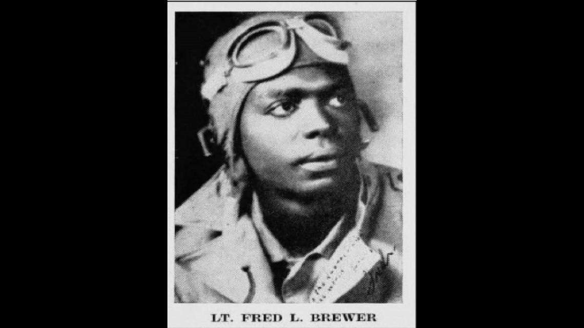 Second Lt. Fred L. Brewer Jr. was a pilot with the 100th Fighter Squadron, 332nd Fighter Group, based in Italy when he went missing in October 1944. His remains were identified this summer.