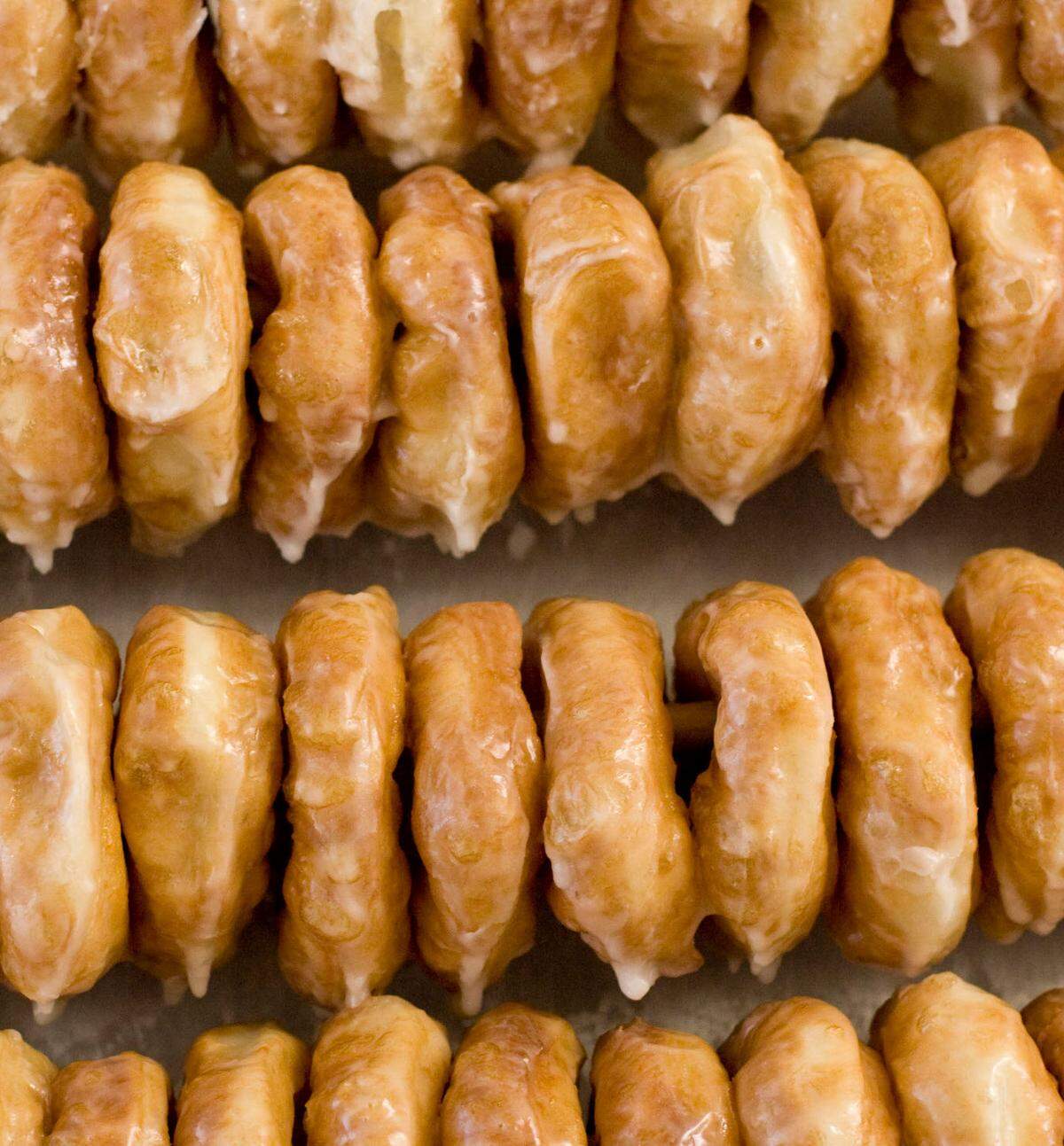 Britt’s Donuts at Carolina Beach only makes glazed doughnuts because there isn’t time to do other flavors when it gets busy.