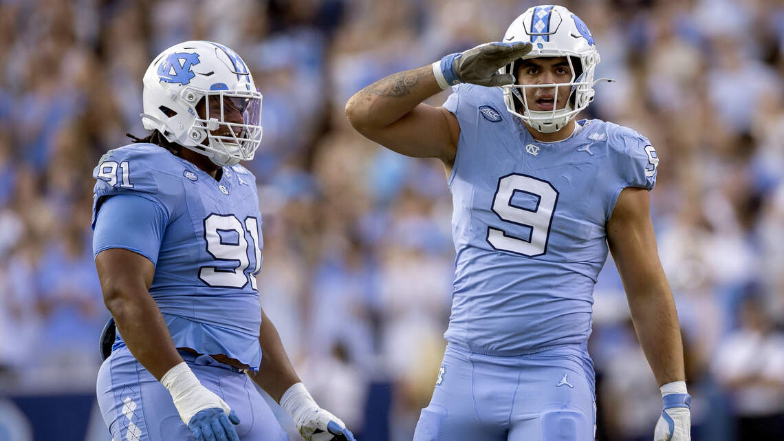 UNC football star defensive lineman’s status in question vs. Clemson