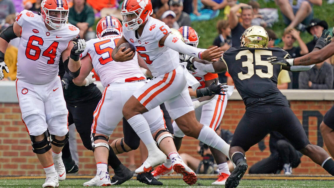 Clemson tops Wake Forest in overtime