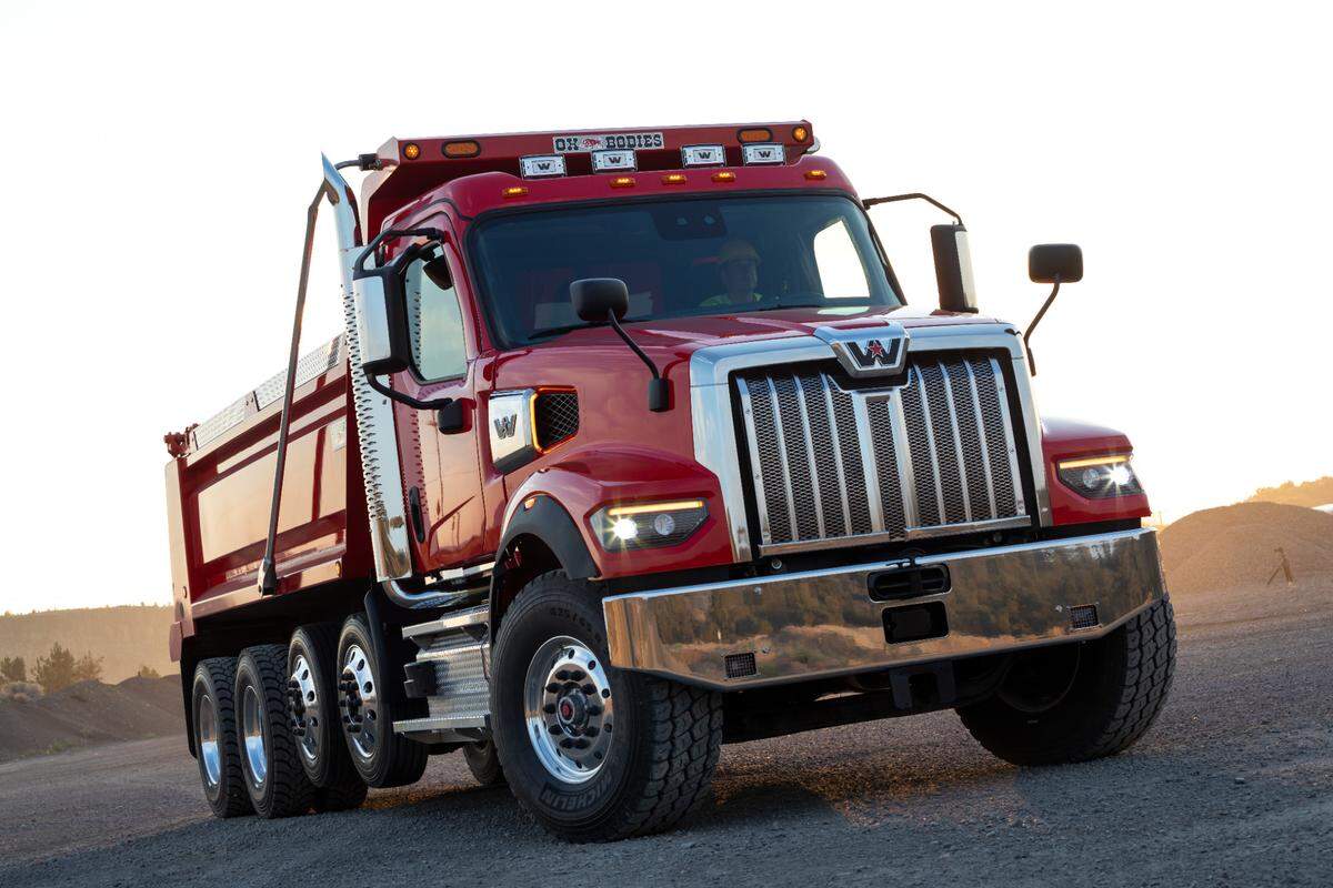 The Western Star 49X is a truck made by Daimler Trucks in Cleveland, NC. Workers from the Oregon-based company are planning to go on strike for more pay.